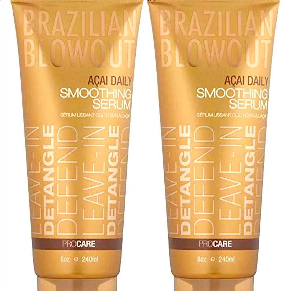 Brazilian blowout açaí smoothing serum TWO